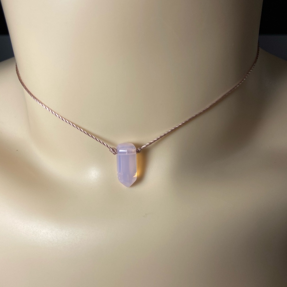 Pink Dainty Choker Necklace